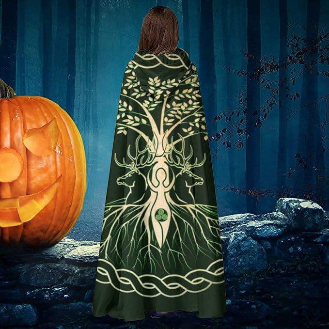 Celtic Ritual Norse Hooded Cloak