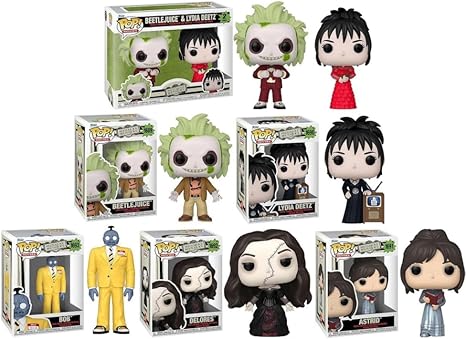 Funko Beetlejuice Beetlejuice Pop! Movies Complete Set 