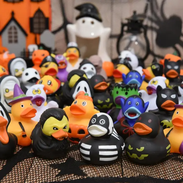Assorted Halloween Rubber Duckies